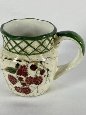 Vintage Raymond Waites Cornucopia Ceramic Coffee Mug Certified International